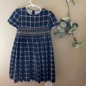 Edgehill collection dress  #brown #plaid #5T